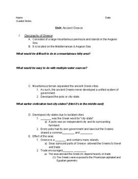 ancient greece guided review answers Doc