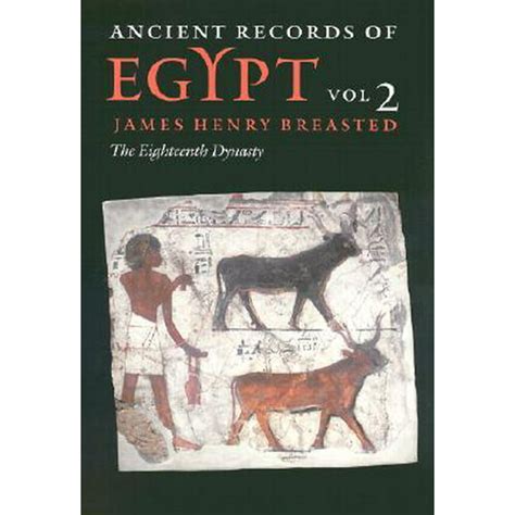 ancient records of egypt vol 2 the eighteenth dynasty Kindle Editon