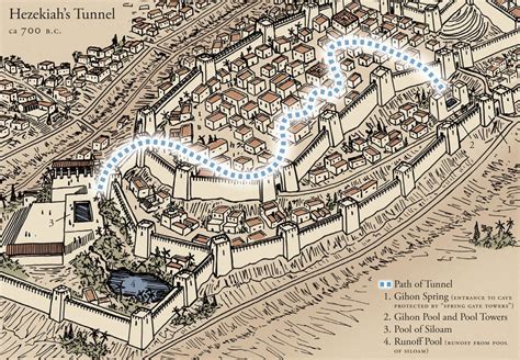 ancient tunnels map