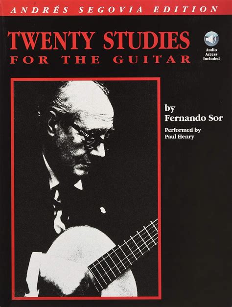 andres segovia 20 studies for the guitar book or cd pack Doc
