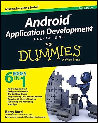 android application development all in one for dummies Kindle Editon