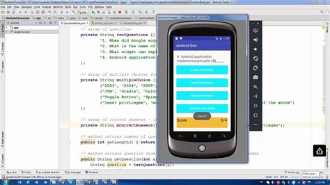 android multiple choice questions and answers PDF