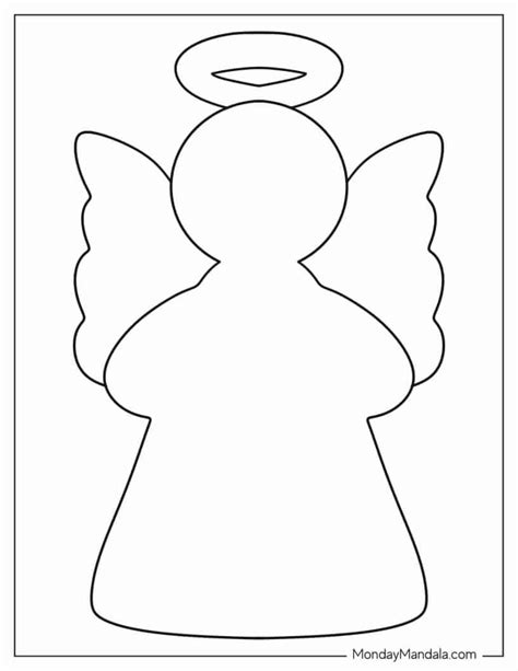 angel face template to print Reader