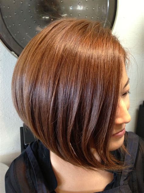 angled bob haircut