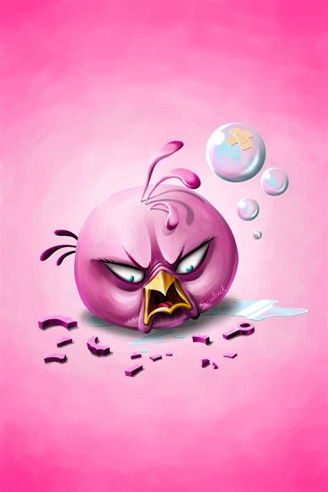 angry birds pink bird