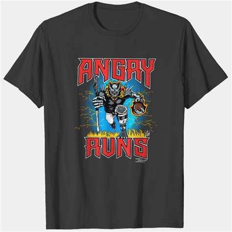 angry runs t shirt