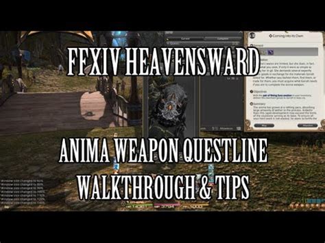 Anima Walkthrough Ffxiv