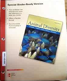 animal diversity 6th edition hickman answers Reader