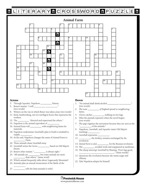 animal farm crossword1 puzzle answers PDF