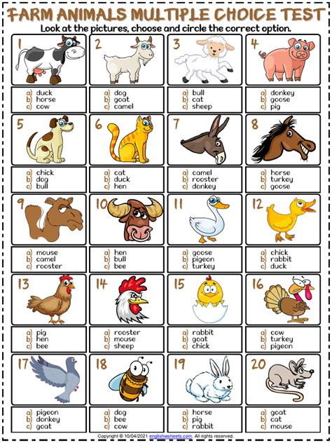 animal farm test multiple choice Reader