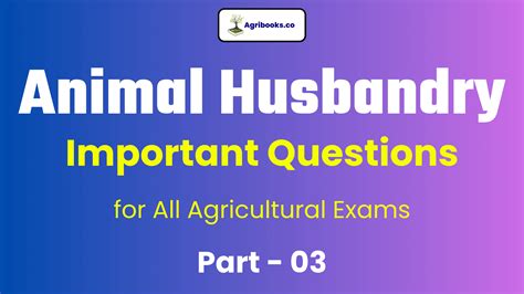 animal husbandry answers 2014 Kindle Editon