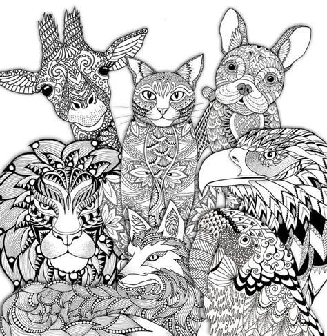 animals adult coloring book 1 volume 1 Reader