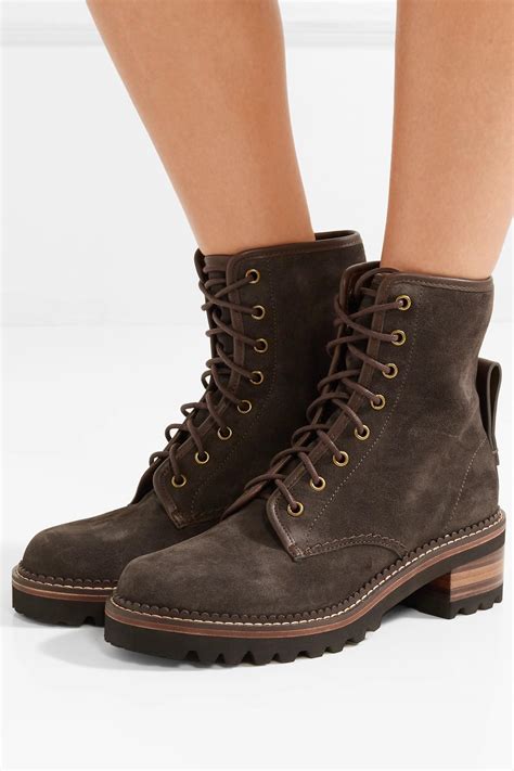 ankle boots womens brown