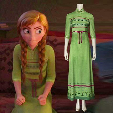 anna green dress frozen 2