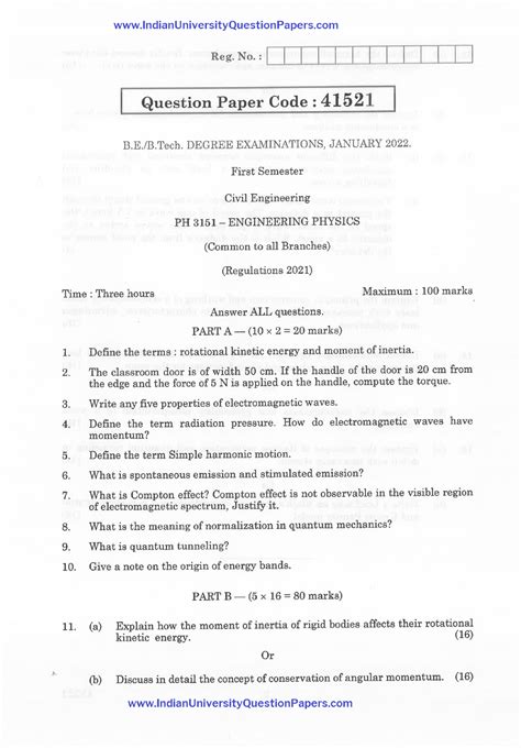 anna university question paper third semester Reader