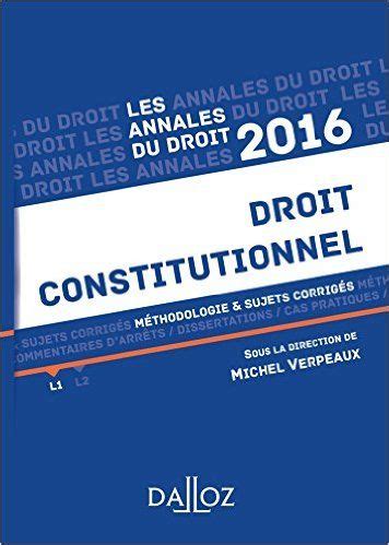 annales sujets dactualit 2016 constitutionnel Reader