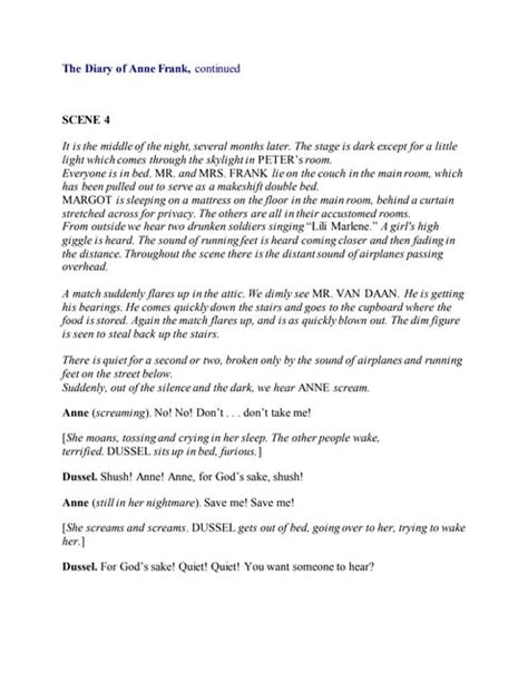 anne frank act 2 study guide answers Reader
