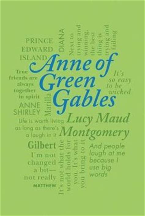 anne of green gables word cloud classics Doc