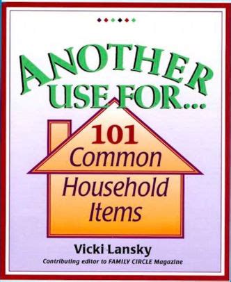 another use for 101 common household items Epub