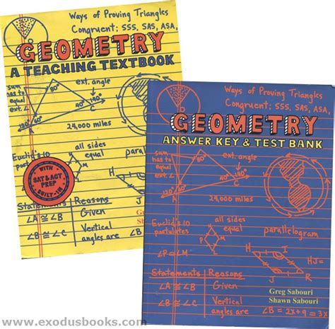 answer key a teaching textbooks geometry PDF