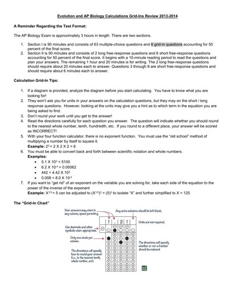 answer key ap biology equations and formula review Ebook Reader