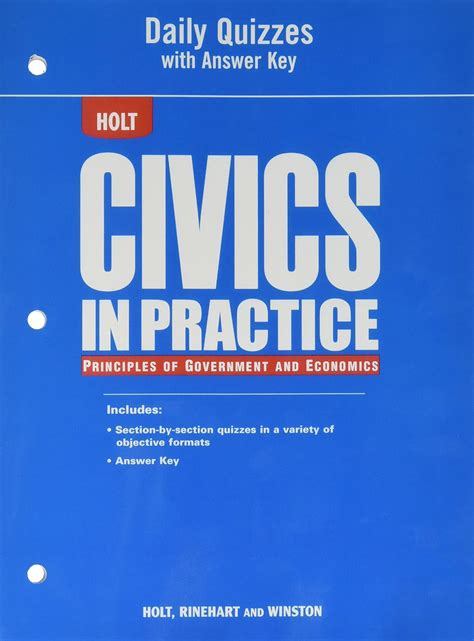 answer key civics and economic PDF