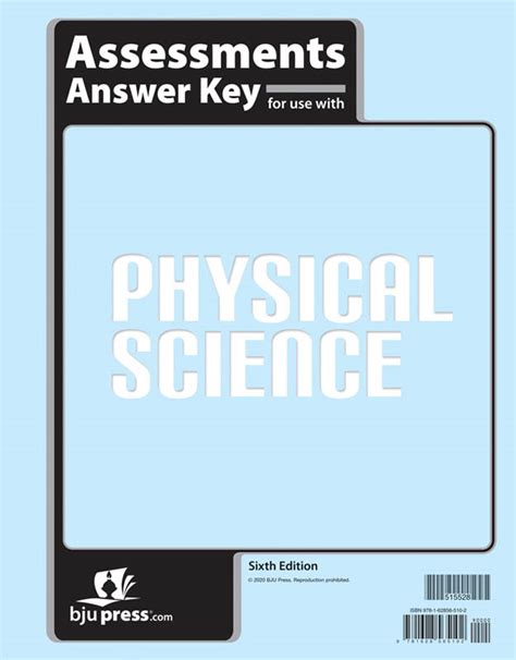 answer key for bju physical science Kindle Editon