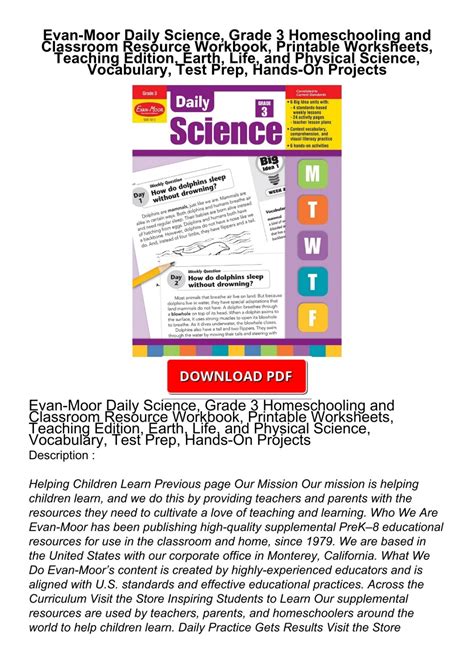 answer key for evan moor daily science Reader