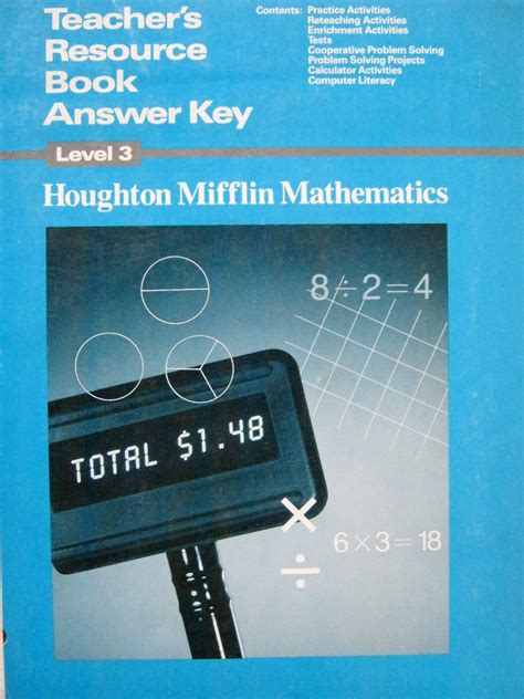 answer key for houghton mifflin california math Epub