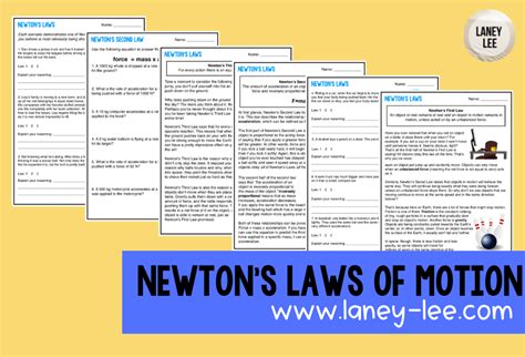 answer key for newtons laws PDF