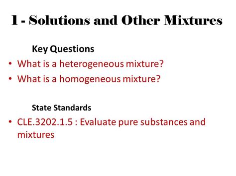 answer key for solutions and other mixtures Kindle Editon