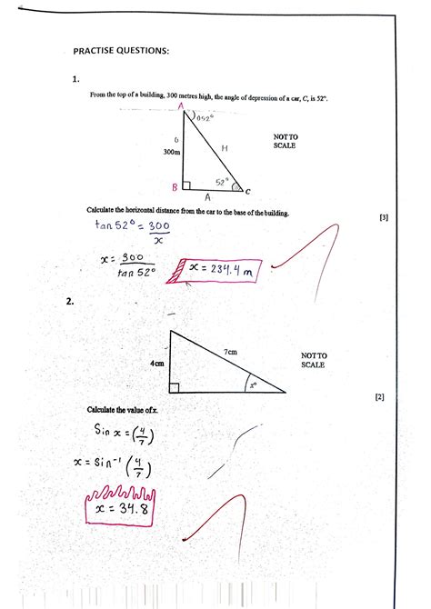 answer key for the learning odyssey trigonometry Doc