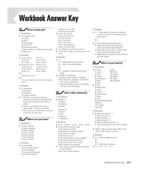 answer key health workbook Kindle Editon