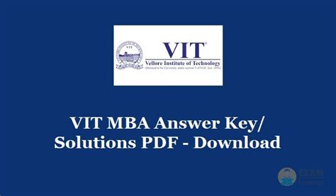 answer key of vit online exam held on12 th aprail Reader