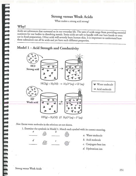 answer key pogil strong versus weak acids PDF