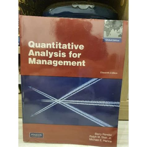 answer key quantitative analysis for management Kindle Editon