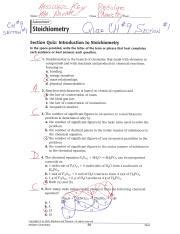 answer key section 9 introduction to stoichiometry Epub