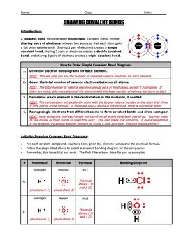 answer key to bonding basics covalent bonds Epub