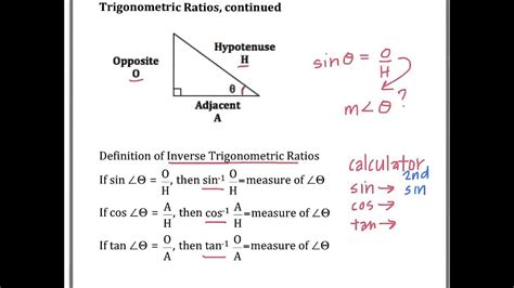 answer key to inverse trigonometric ratios kutasoftware geometry Reader