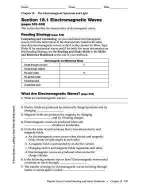 answer key to section 18 electromagnetic waves PDF