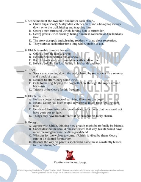 answer key to the interlopers Kindle Editon