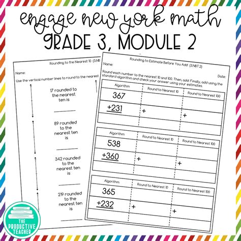 answer keys for math modules for grade three for engage new york PDF