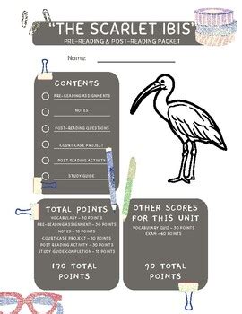answer of scarlet ibis packet Epub