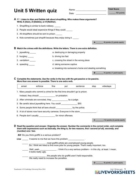 answer quiz unit 5 touchstone 4 Epub