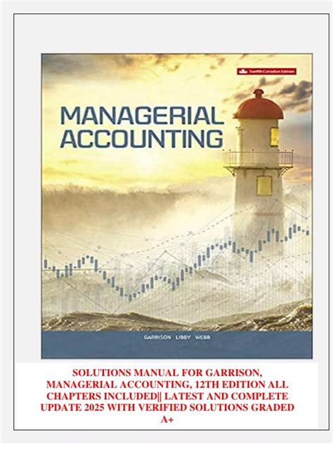 answer solutions managerial accounting garrison ch5 edition Kindle Editon