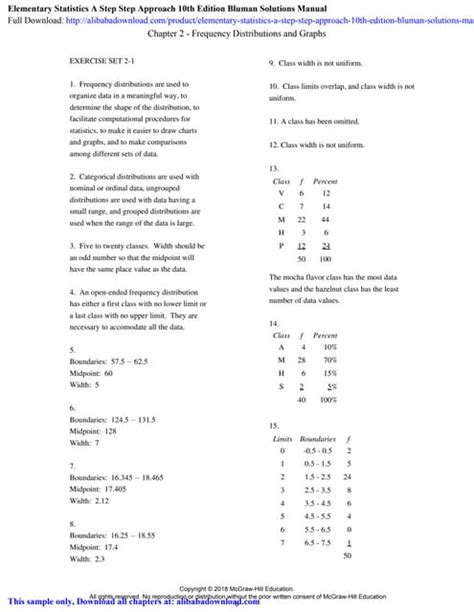 answer to bluman elementary statistics problems pdf Reader
