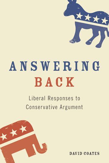 answering back liberal responses to conservative arguments Doc