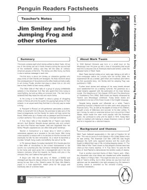 answers activities penguin readers jim smiley PDF