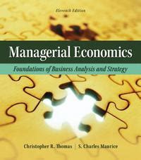 answers applied problems managerial economics 11th edition Epub