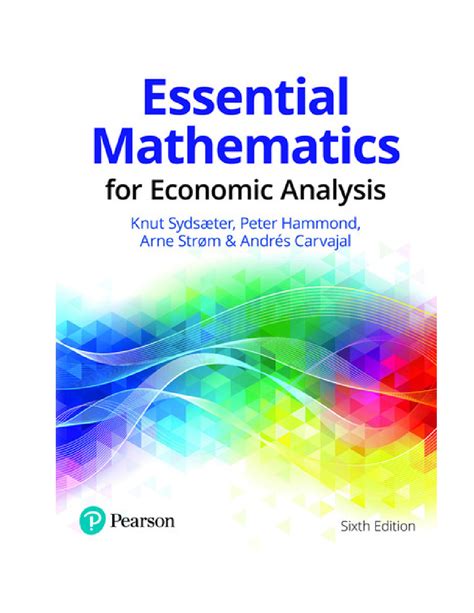 answers essential mathematics for economic analysis Epub